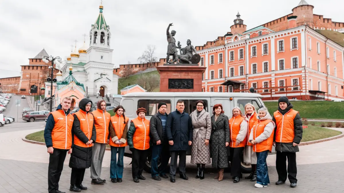 Нижегородские волонтеры передали очередной внедорожник и гуманитарный груз для бойцов СВО