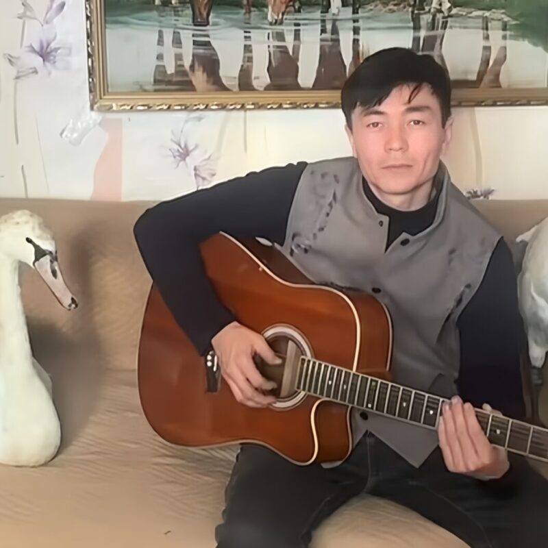 Спас лебедей, замерзающих на льду, житель Казахстана