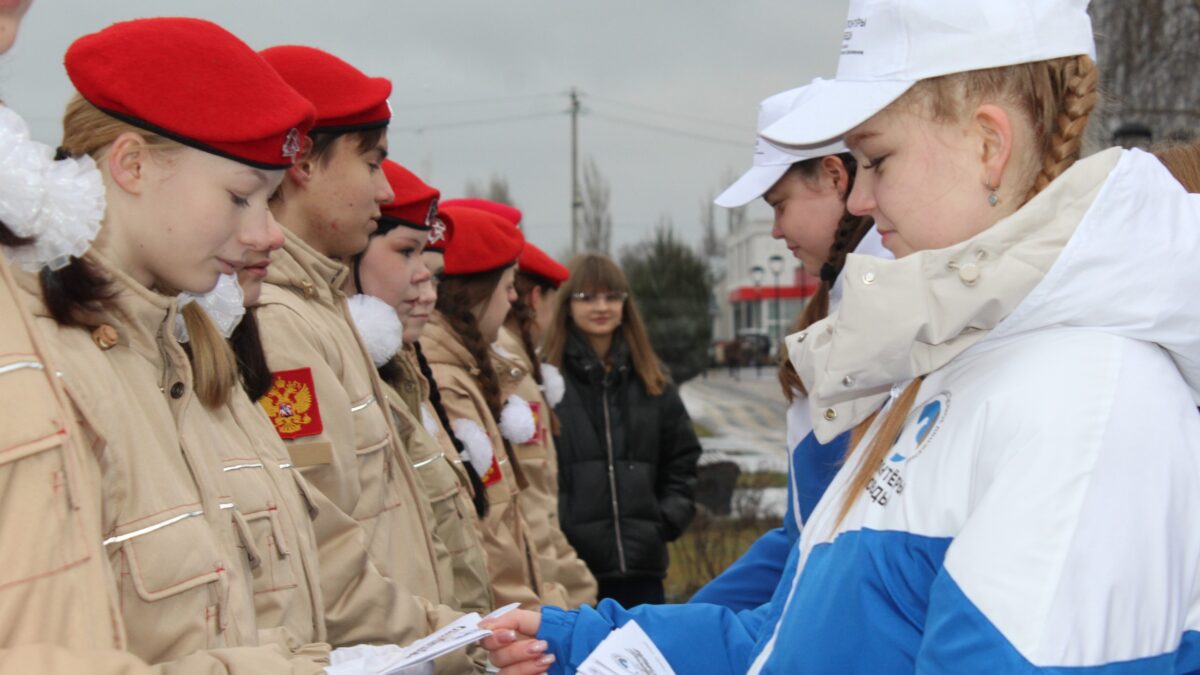 «Благодарность героям: добровольческое движение в действии»