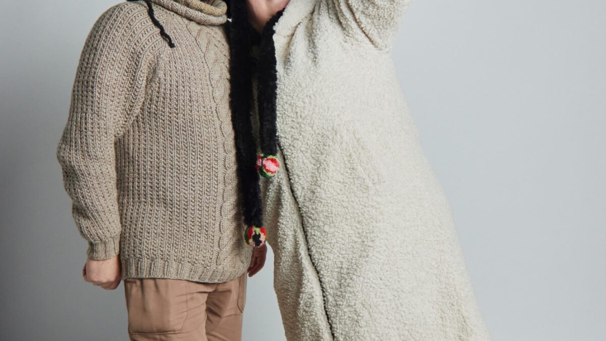 Необычные вязаные шапки создаёт пермячка Светлана Мартина