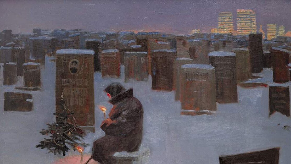 Новогодние картины: 12 полотен с праздничным настроением