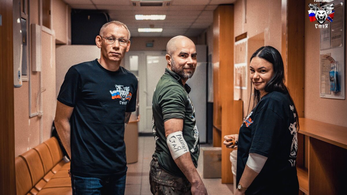 Курсанты и волонтеры Стаи сдали донорскую кровь для лечения раненых бойцов