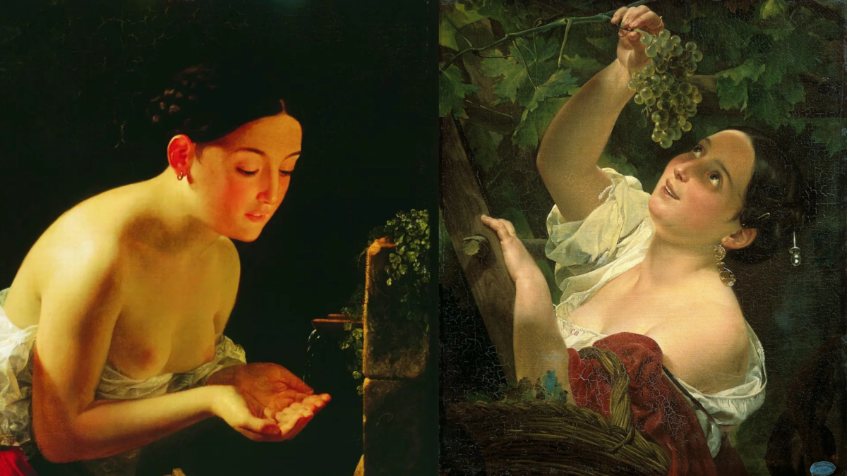 Картины Карла Брюллова: топ-10, интересные факты