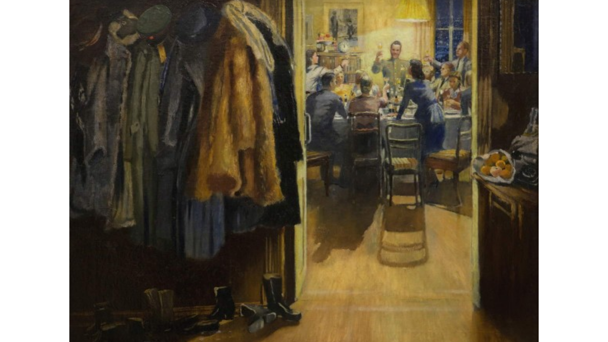 Новогодние картины: топ-12 полотен с праздничным настроением