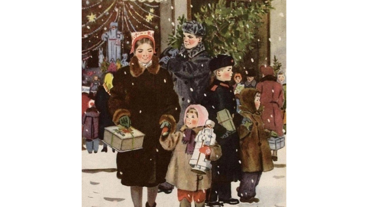 Новогодние картины: топ-12 полотен с праздничным настроением