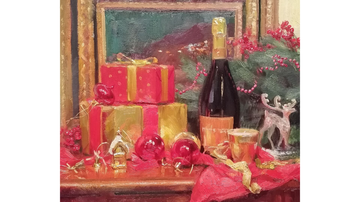 Новогодние картины: топ-12 полотен с праздничным настроением