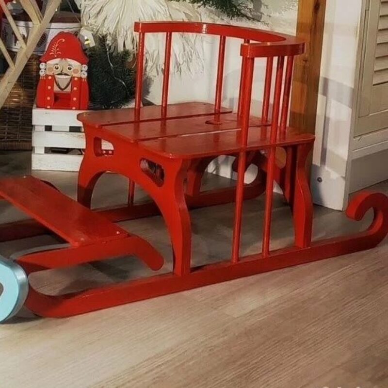 Создаёт сани инженер из Химок: добрая история