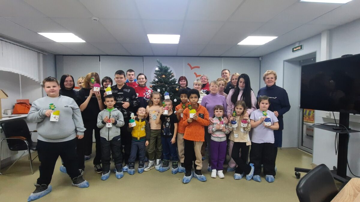 День Снеговика для Службы поддержки ребенка в семье.