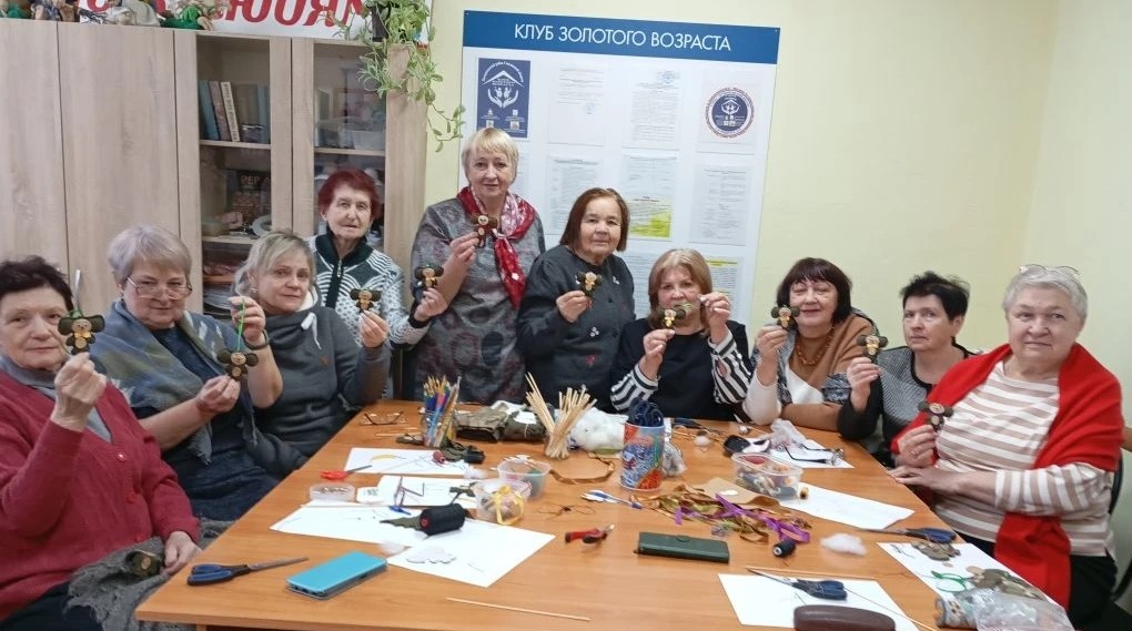 В клубе золотого возраста «Надежда»