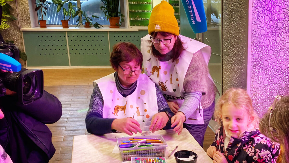 Детские новогодние каникулы в Ленинградском зоопарке