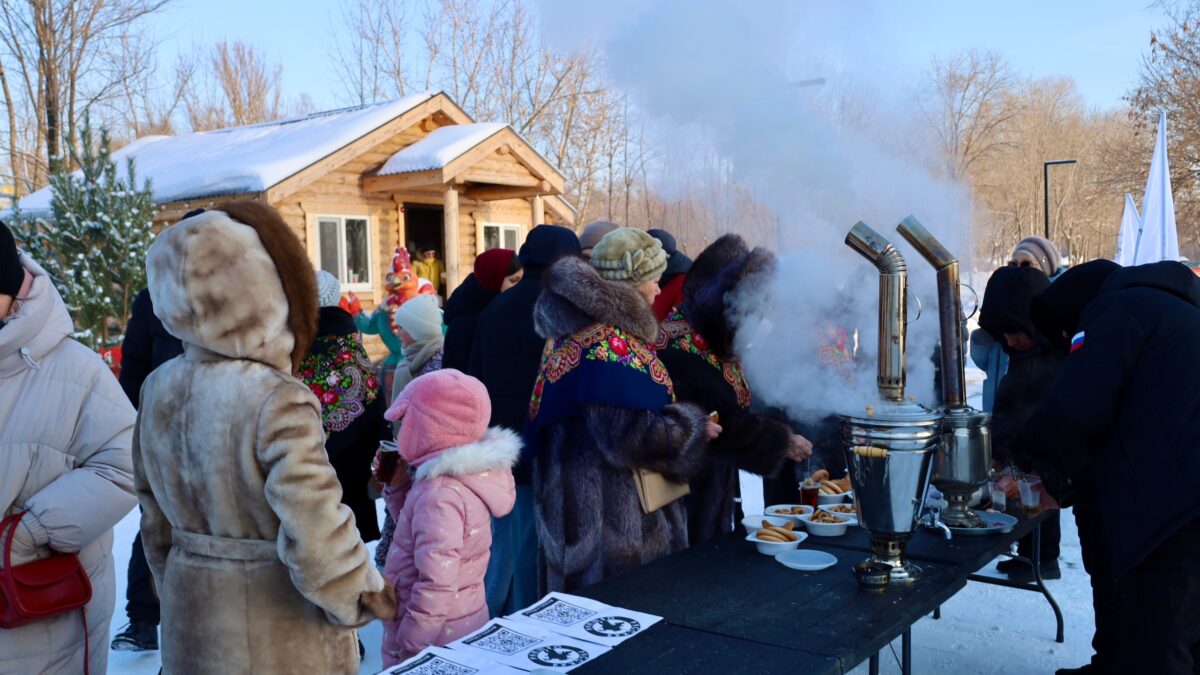 На набережной «Мостовая Слобода» отметили Колядки!