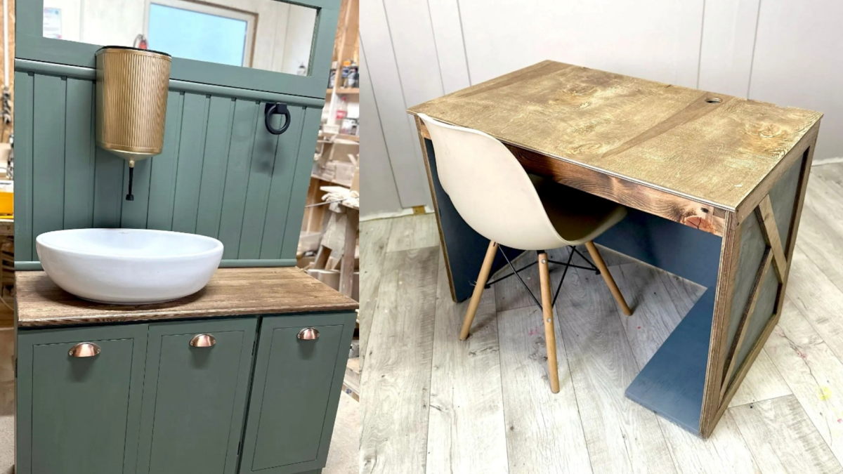 Якутка создаёт из дерева мебель и предметы интерьера