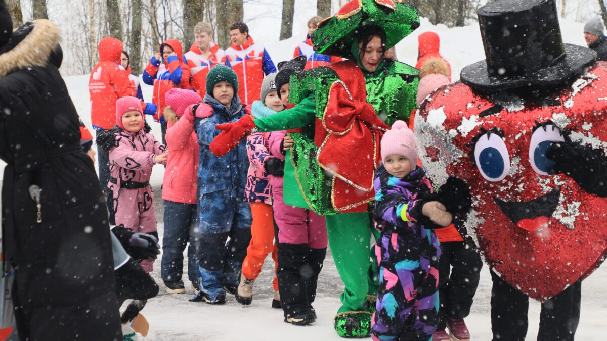 Фестиваль санок прошел в Волоколамске