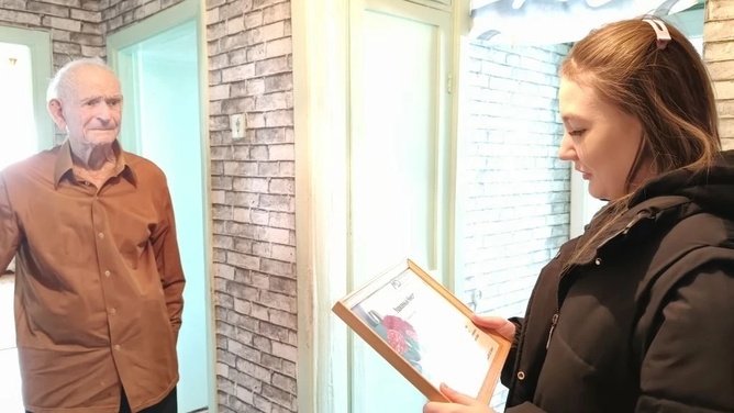 Акции «Поздравление ветеранов Великой Отечественной Войны»