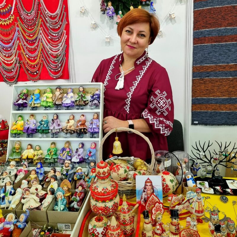 Рукодельница из Чувашии создаёт национальные изделия