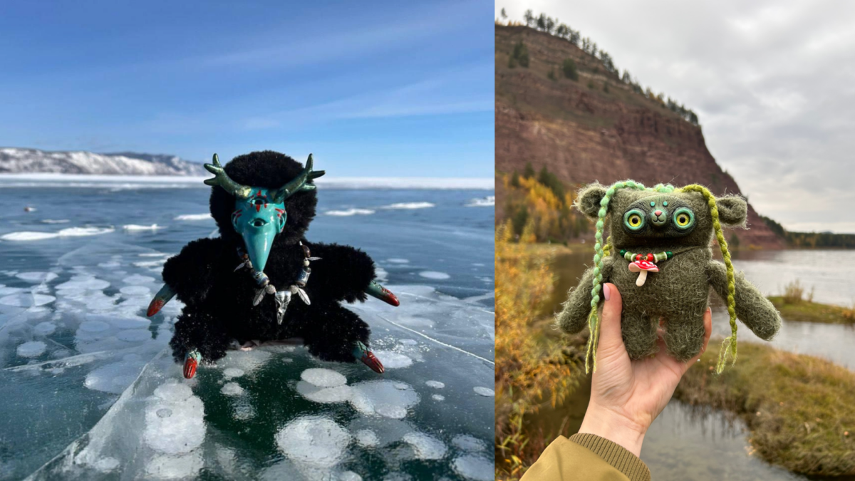 Иркутянка создаёт магических кукол с духом Байкала