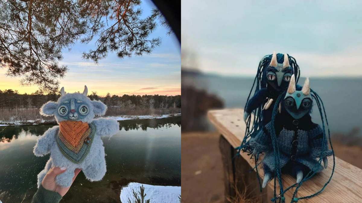 Иркутянка создаёт магических кукол с духом Байкала