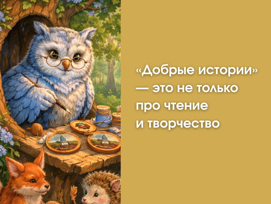 Социально-просветительский проект «Добрые истории»: сказки, которые учат помогать
