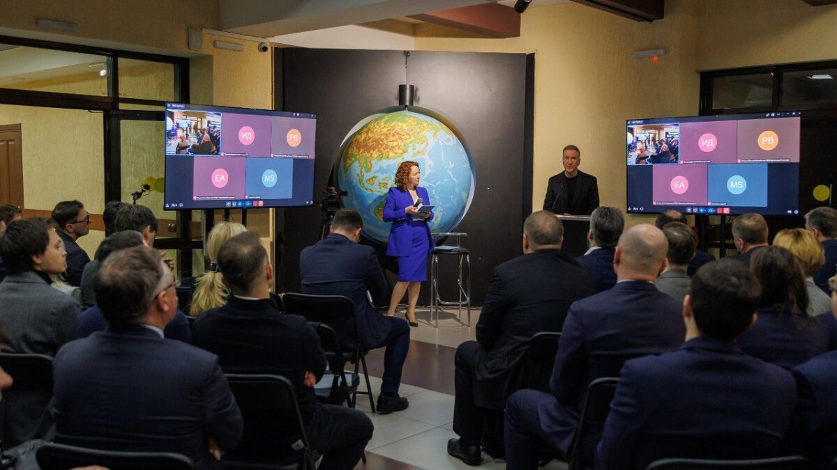 Встреча с председателем ВЭБ и Губернатором Кузбасса