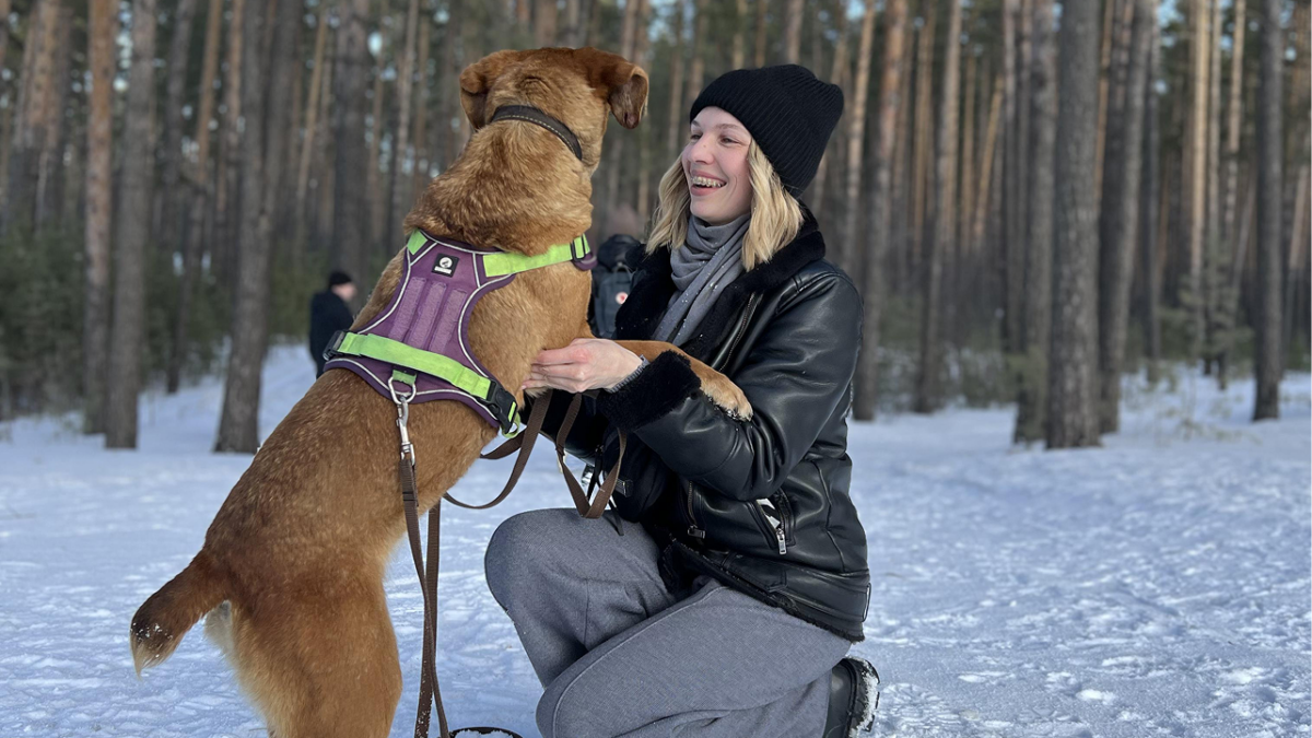 Весной так хочется добра: сотрудники IT-компании «Киберия» навестили приют для животных «Бусинка»
