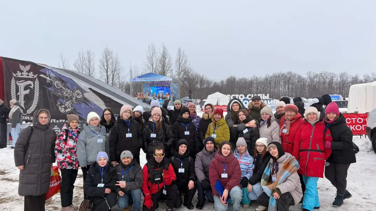 В снегах Кириллова!