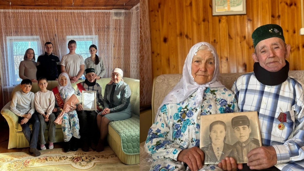 Женаты 70 лет: история супругов Хангараевых из Татарстана