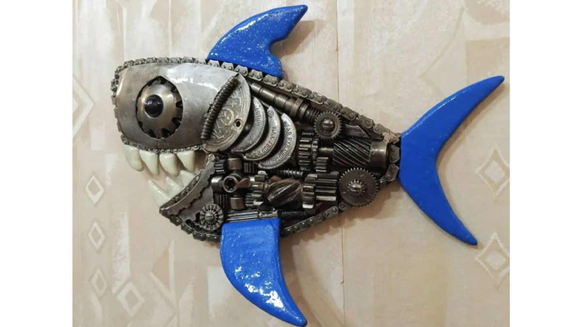 Леонид Тиунов: мастер из Талнаха делает скульптуры из металла