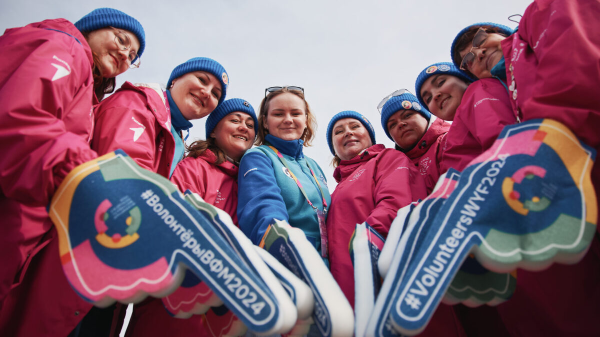 Международный фестиваль молодёжи: набор волонтёров в резерв