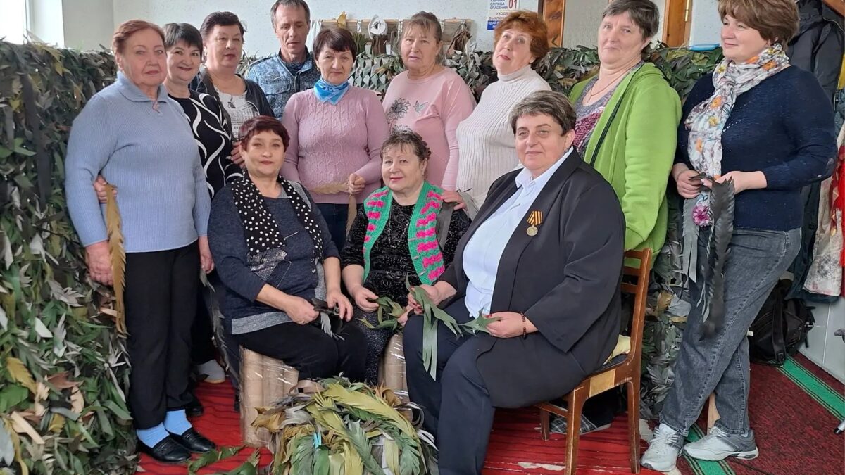 Молитва, вплетённая в масксеть