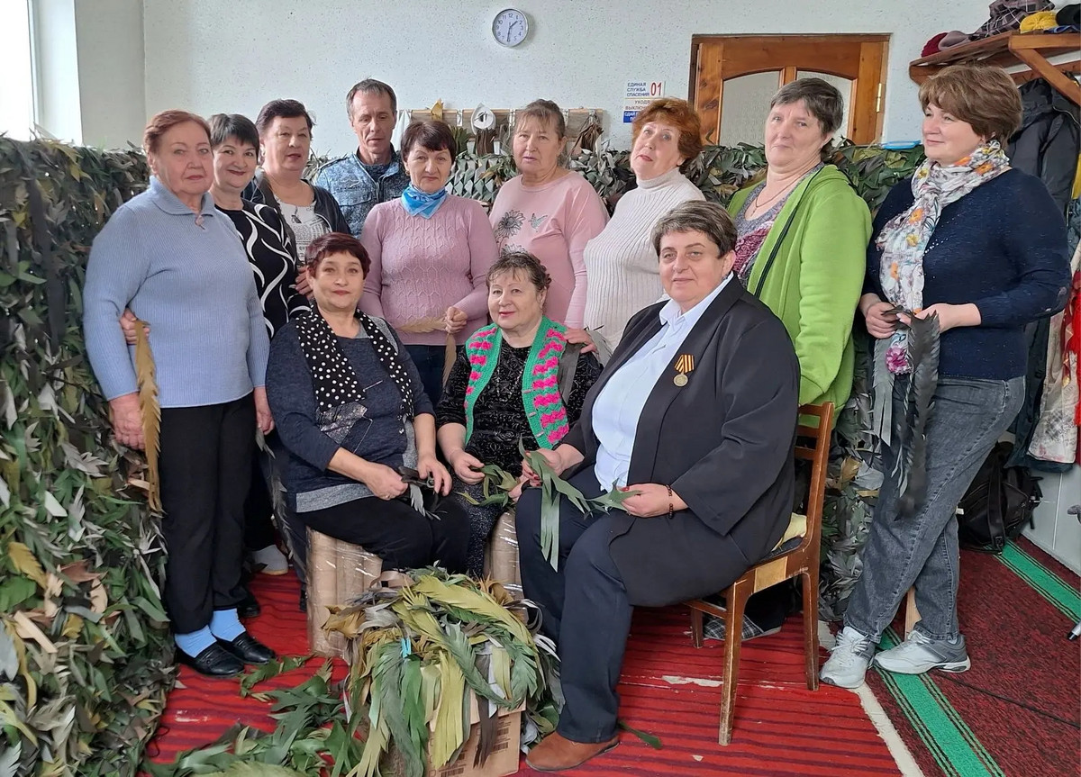 Молитва, вплетённая в масксеть