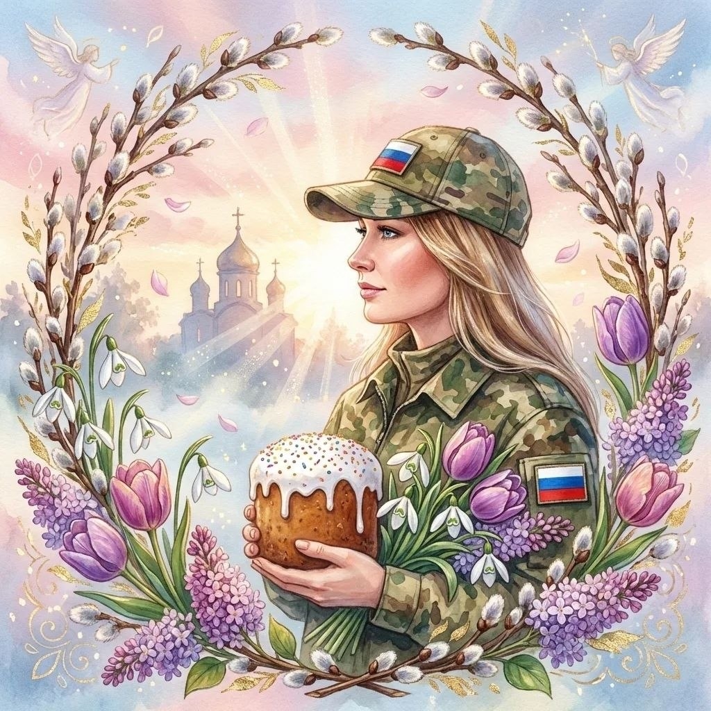 Помощь фронту к Пасхе
