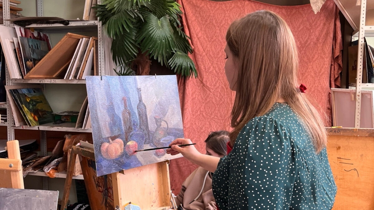 Любовь Давидонис победила онкологию и стала художницей