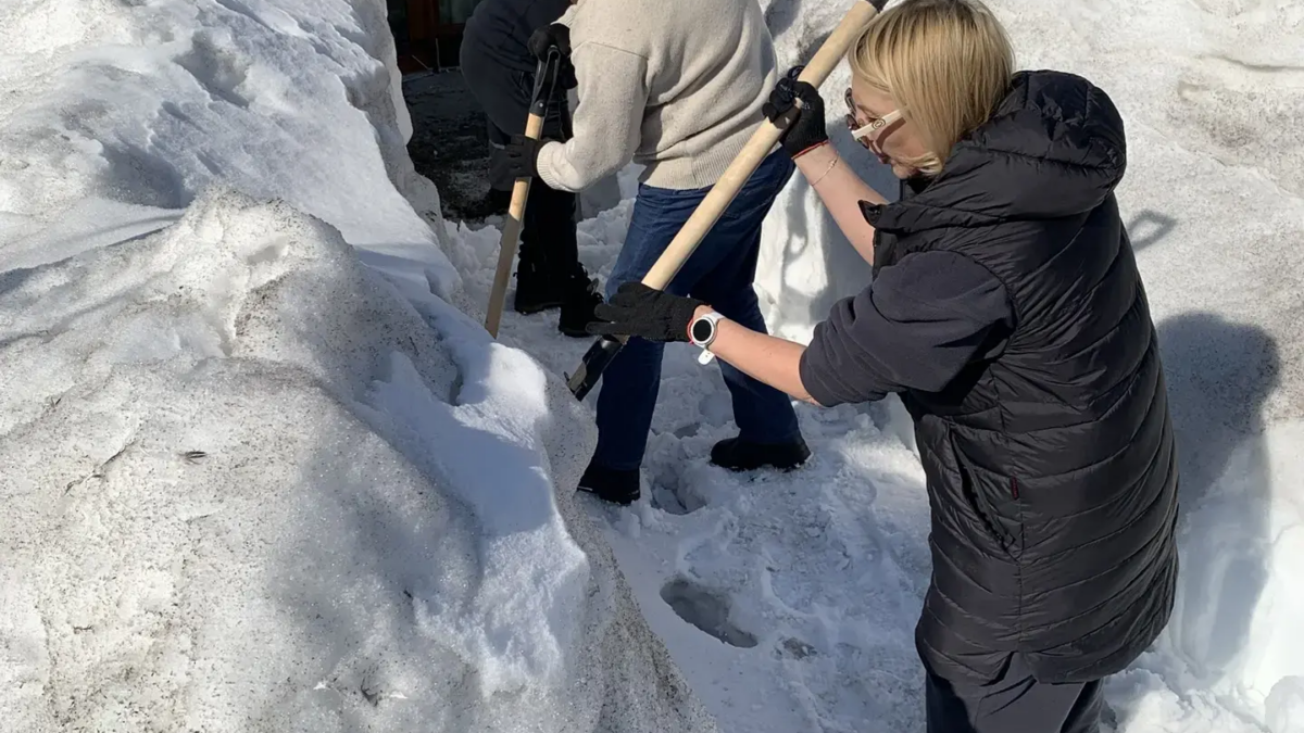 Первый субботник в краевой столице