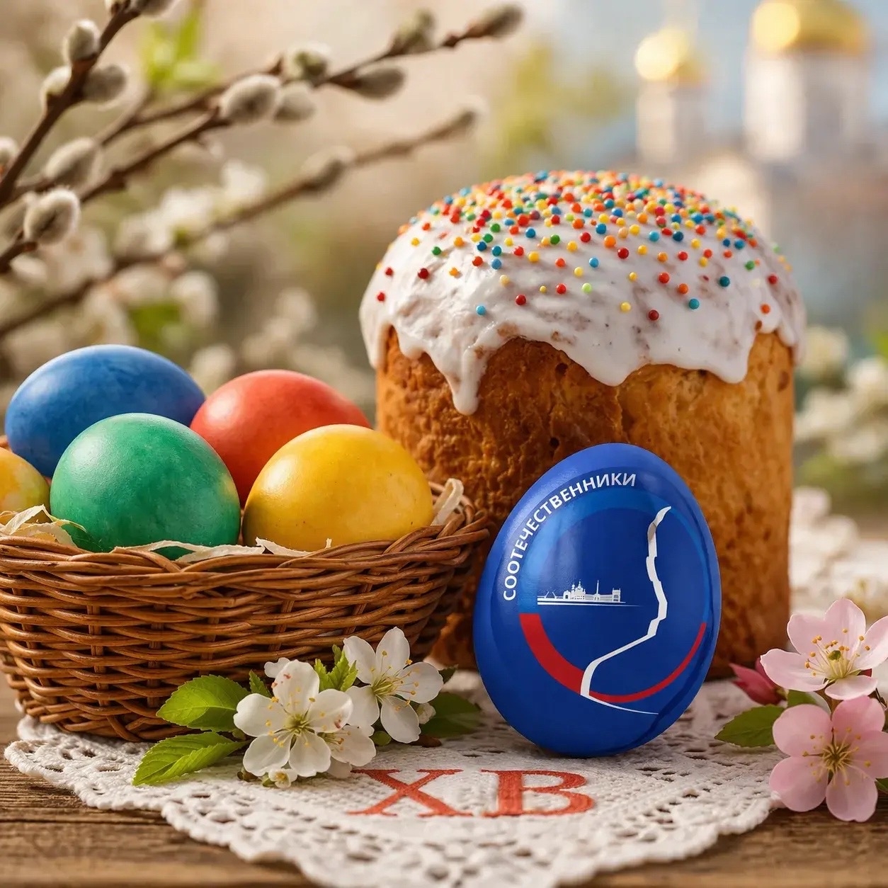 Праздник светлой Пасхи!