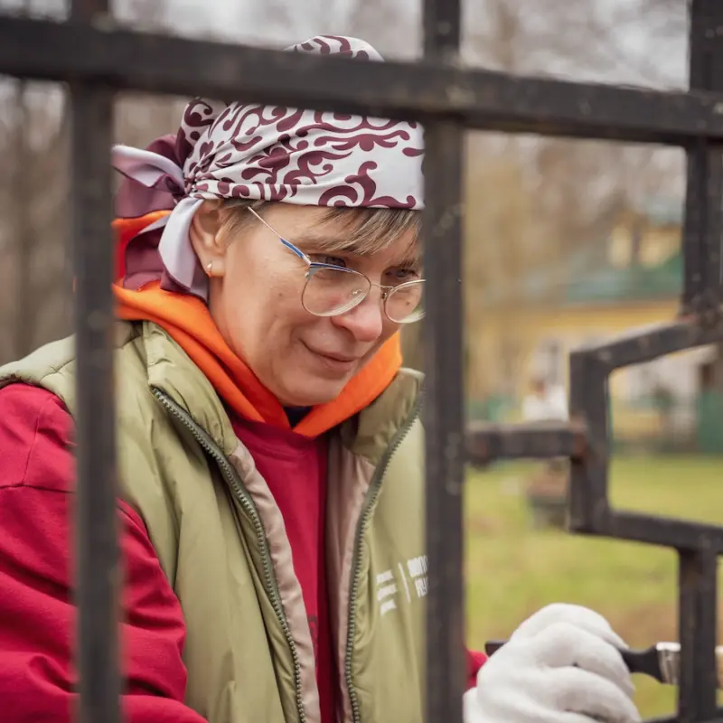 Волонтёры культуры провели восстановительные работы в Музее-заповеднике Менделеева и Блока