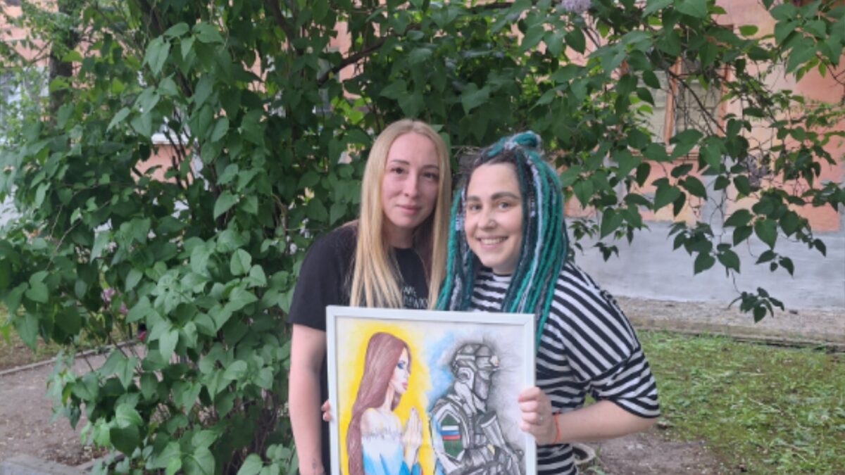 Не могу не поделиться — сегодня получила такой трогательный подарок, его нарисовала Кристина.…