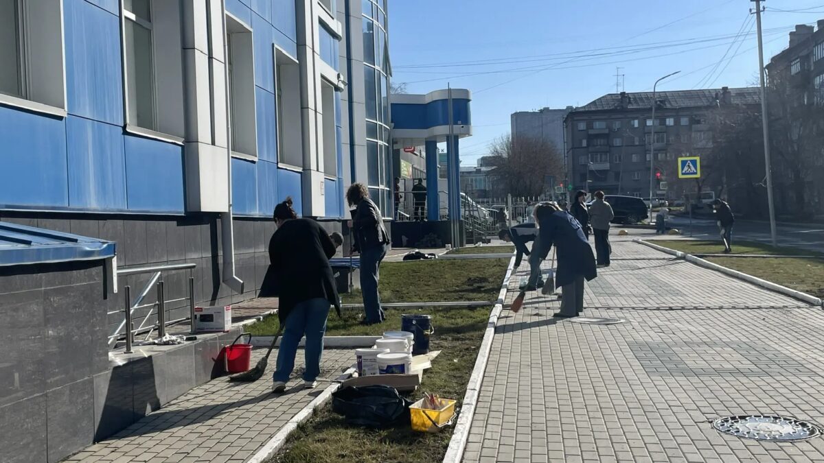 Летопись добровольца. Апрельский субботник (Новосибирская НС)