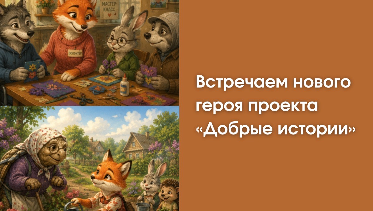 Новый герой на страницах «Добрых историй»