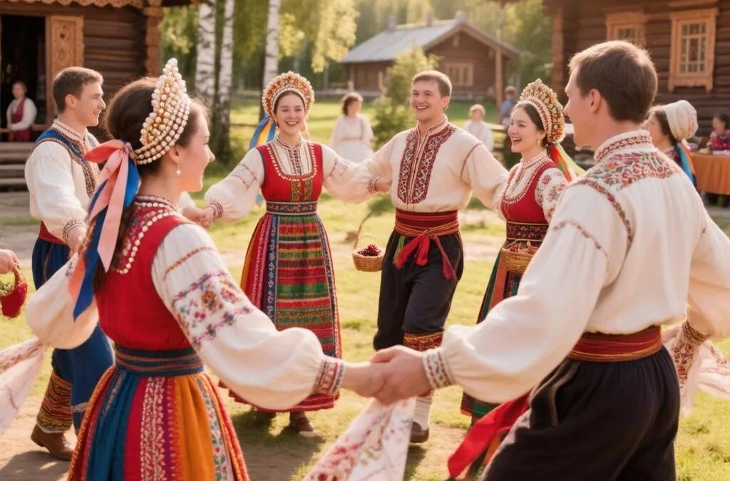 Традиции русской культуры: игры и хороводы.