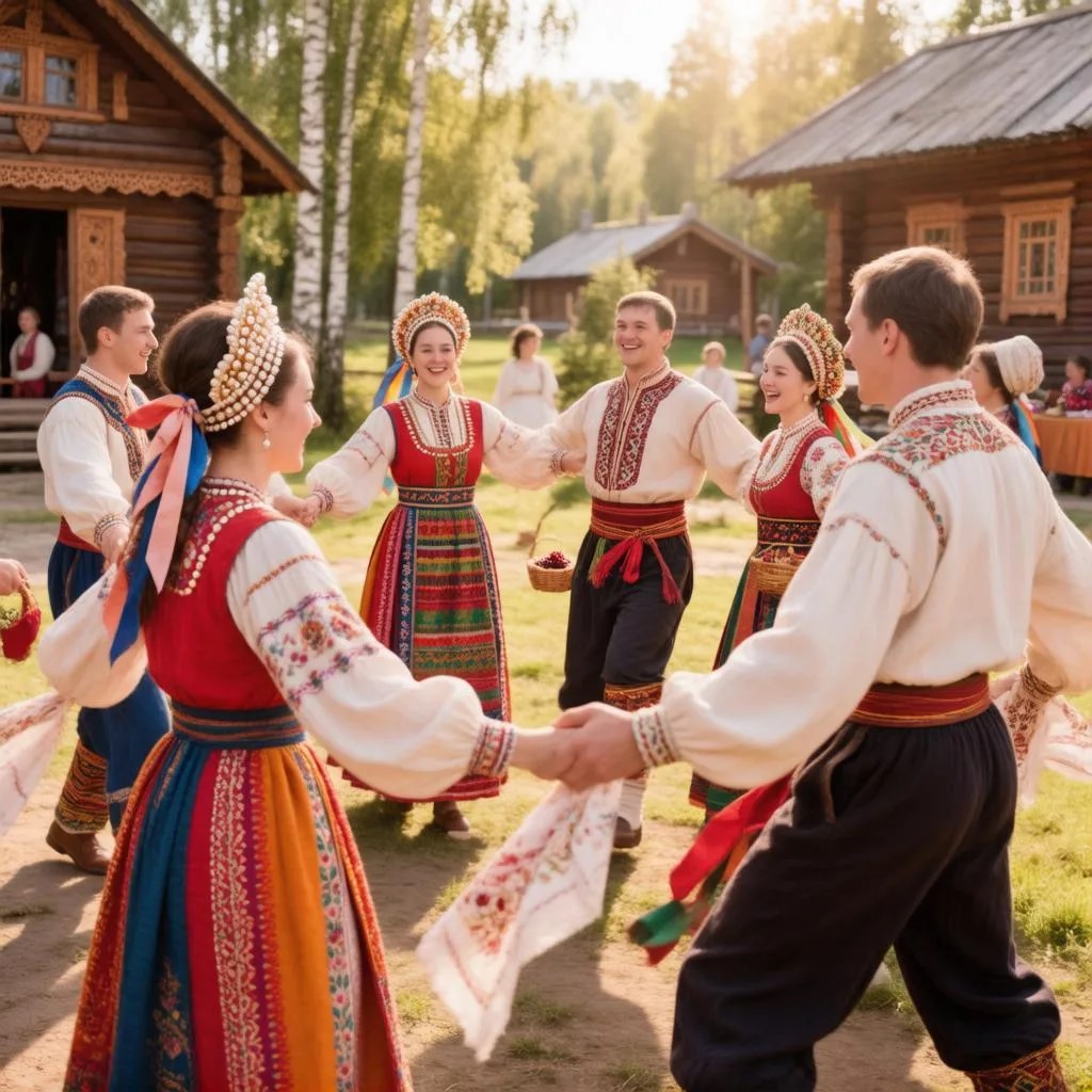 Традиции русской культуры: игры и хороводы.