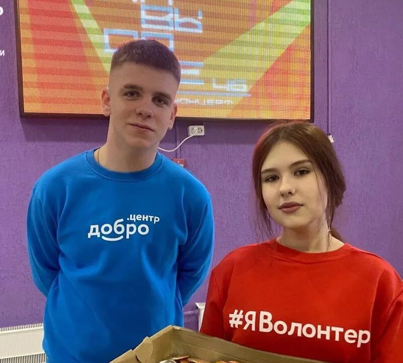 Волонтёр в Курске помогает пострадавшим в приграничье