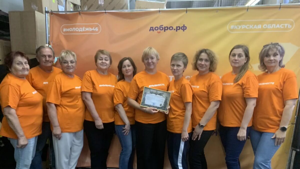 Волонтёр в приграничье помогает переселенцам обжиться в Курске