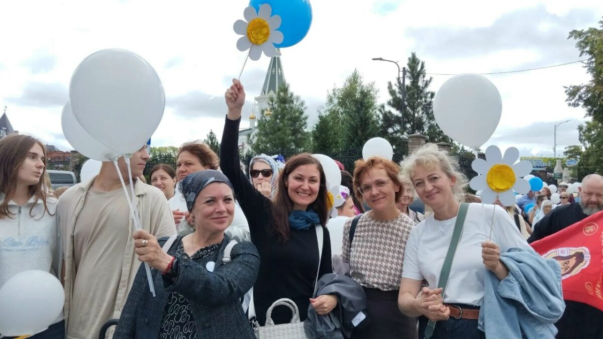 Праздник «Парад Семей» в Калининграде.