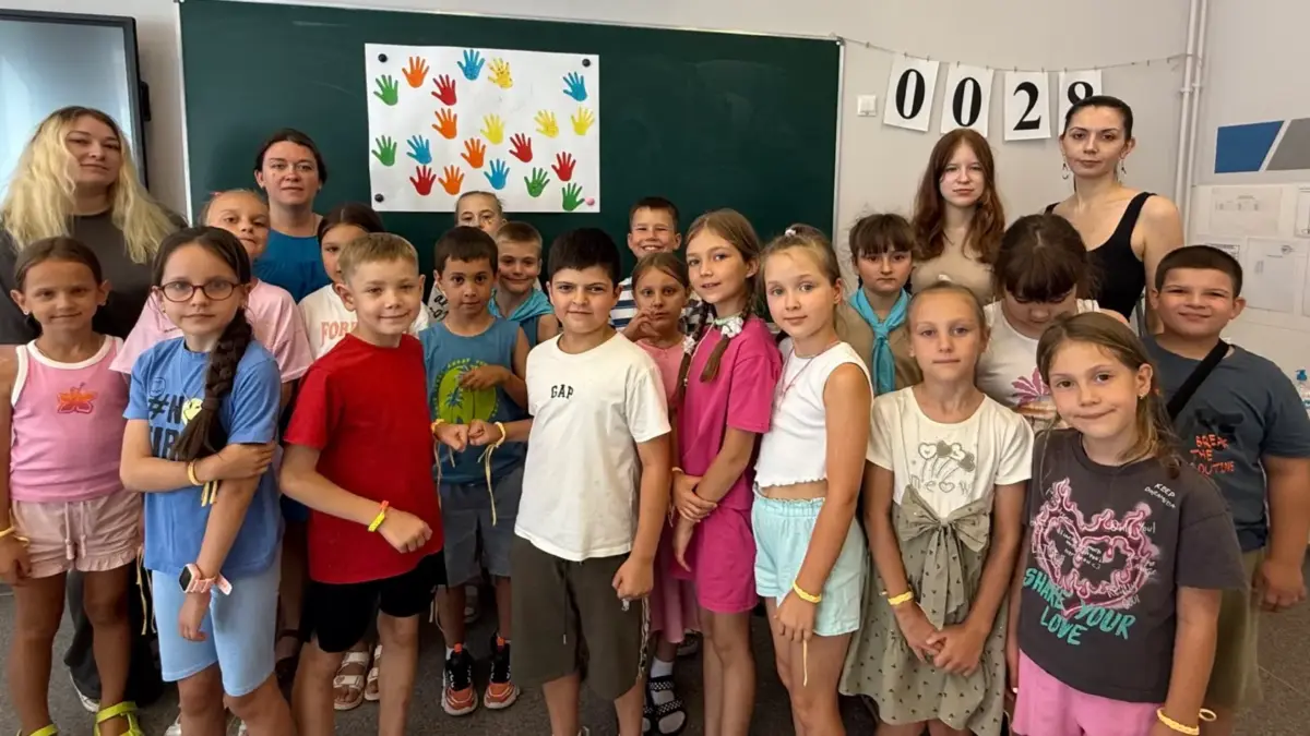 День толерантности или как в лагере Средней школы №77 учат видеть сердцем
