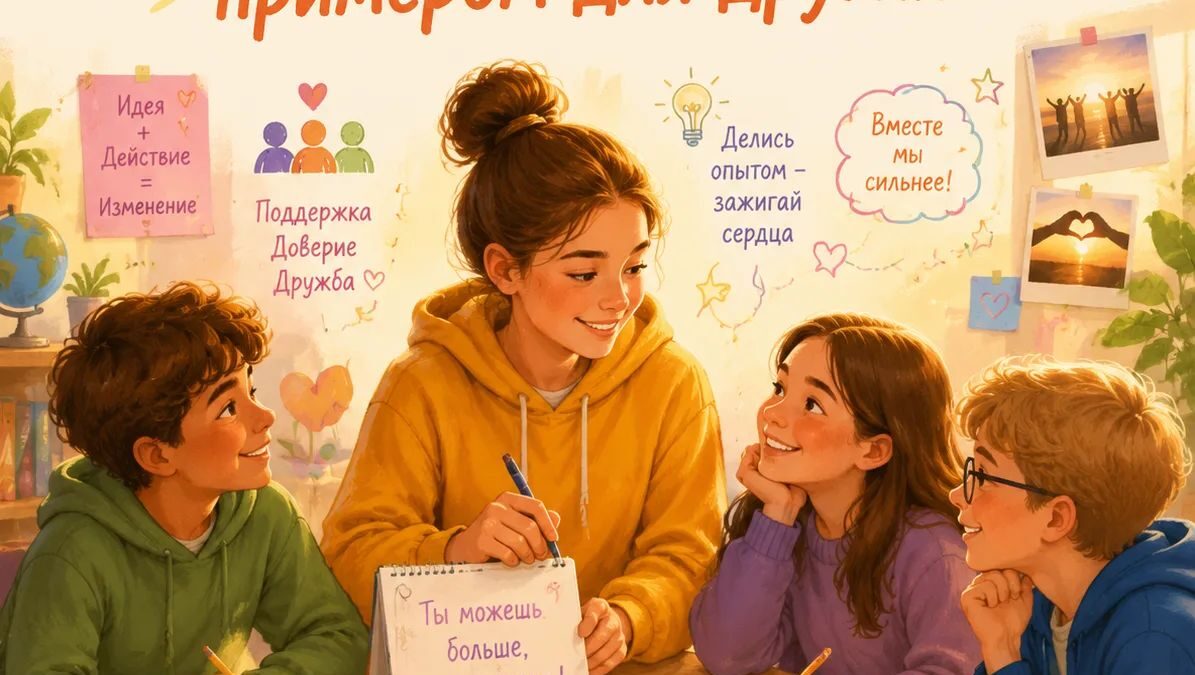 Наставничество: как в 13 лет стать примером для других