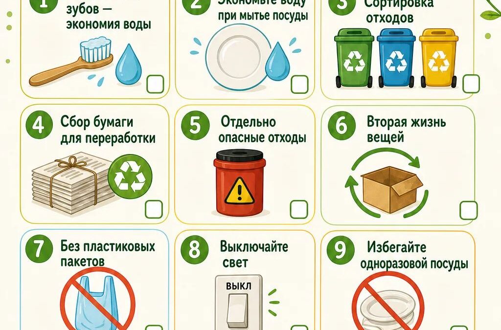 10 заповедей эковолонтера