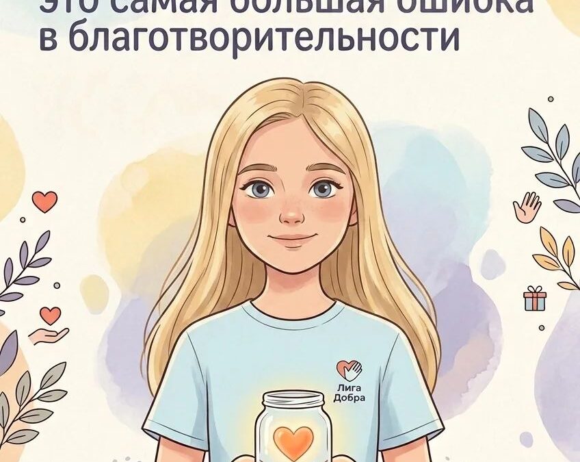 «Мои 10 рублей никого не спасут?» Почему это самая большая ошибка в благотворительности
