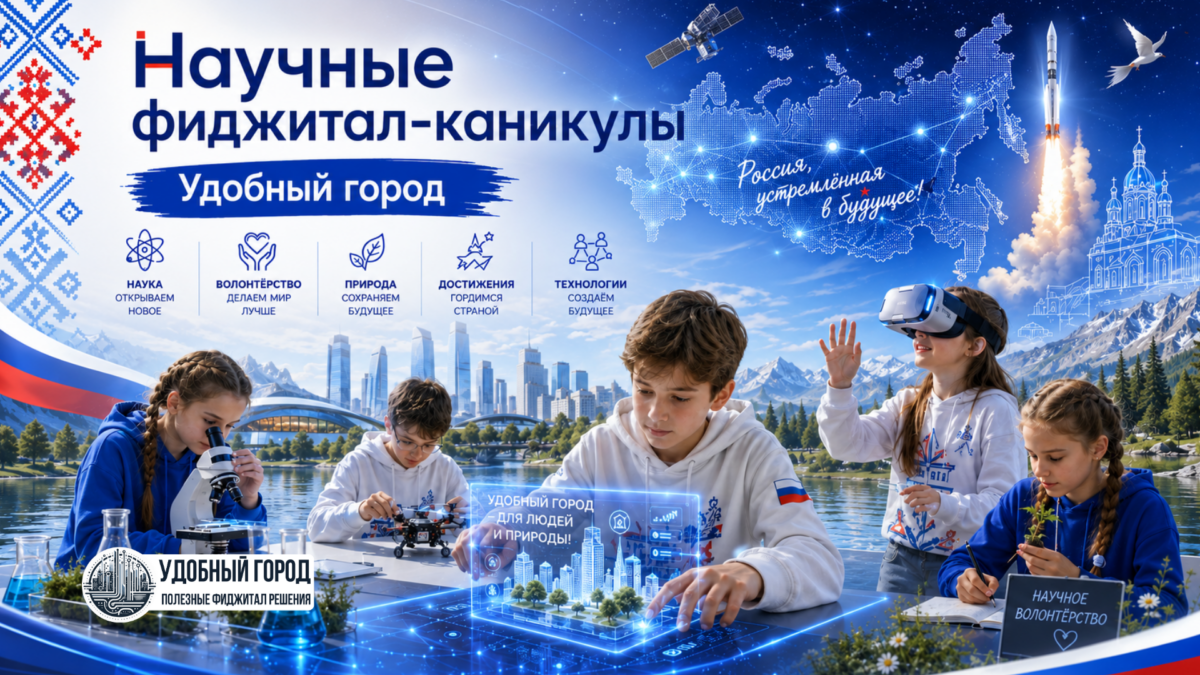 «Научные фиджитал-каникулы» продолжаются!