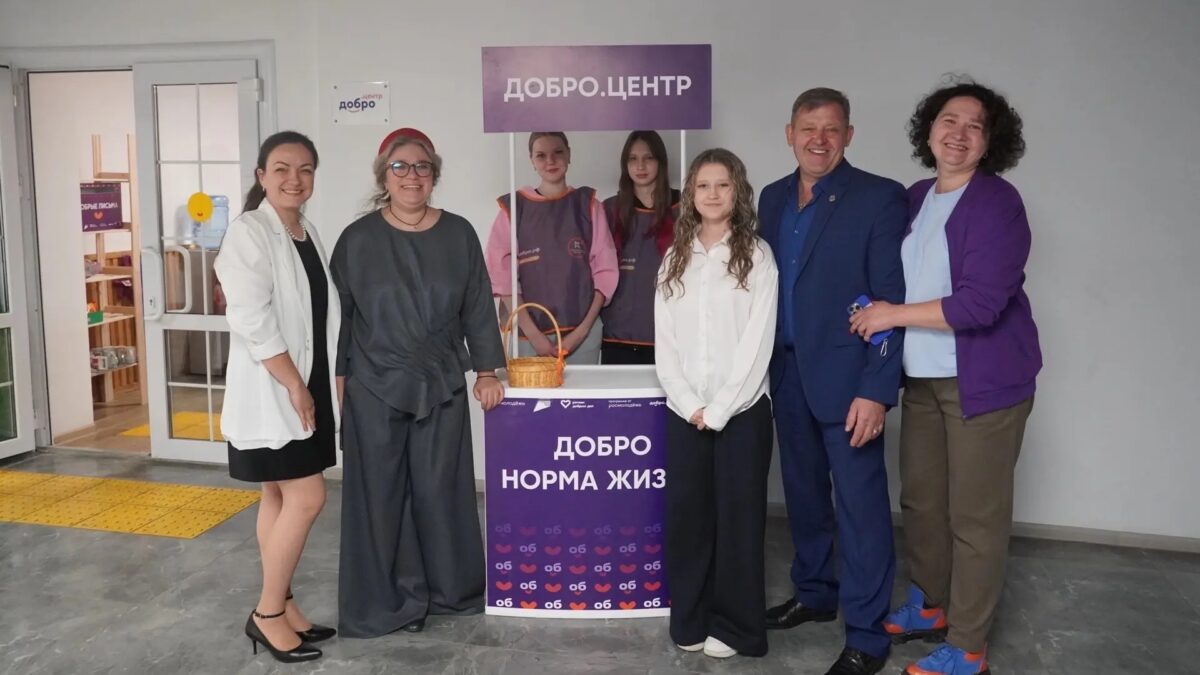Волонтёры Ульяновской области создали территорию добра