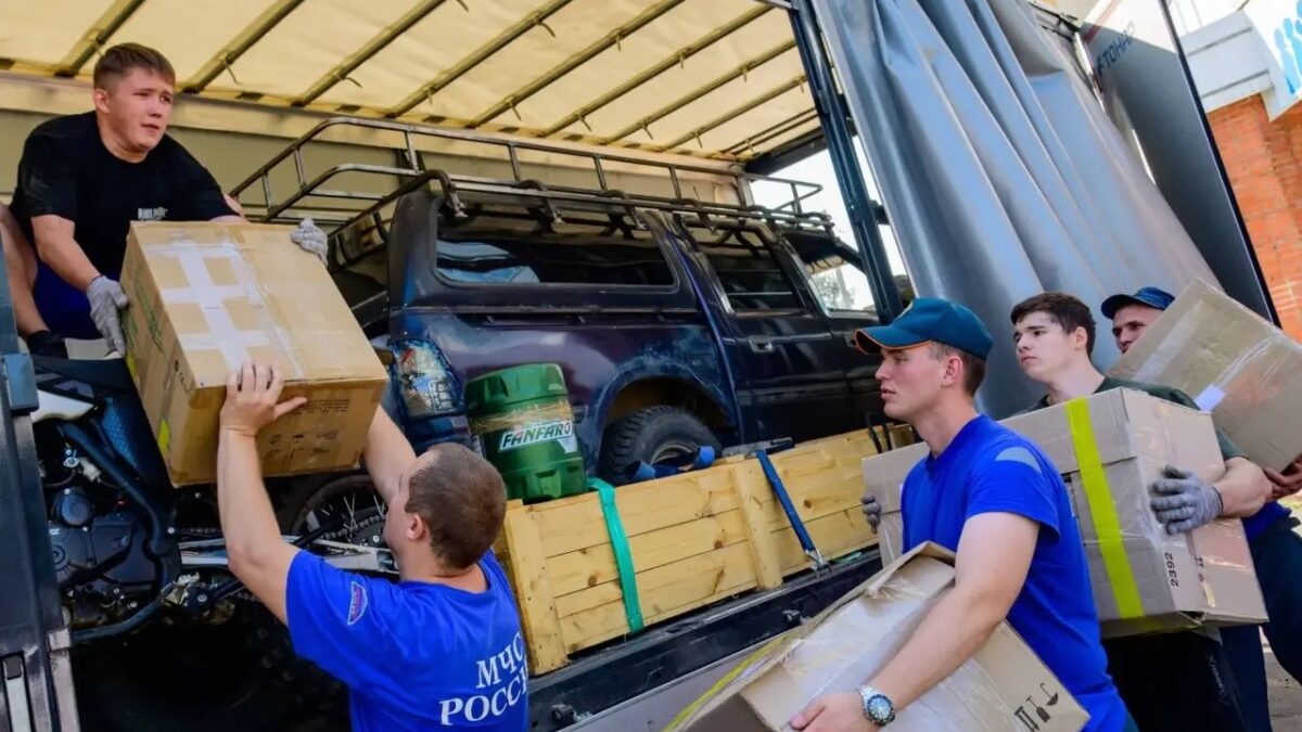 От Республики Марий Эл отправили 68-й конвой гуманитарной помощи